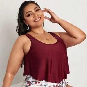 Scoop Neck bikini Top Size XL